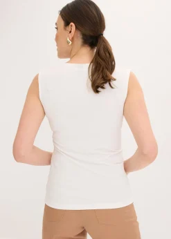 Mujer bonprix bonprix Top con escote cuadrado