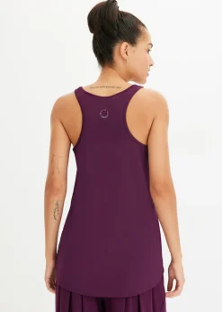 Mujer bonprix bonprix Top con espalda deportiva y material de secado rápido