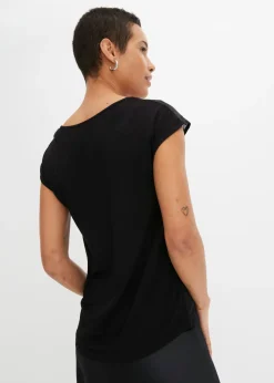 Mujer bonprix bonprix Top con hombros de encaje