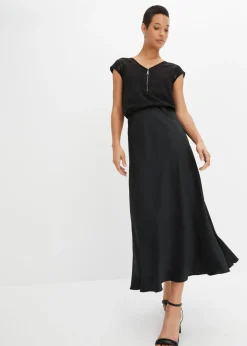 Mujer bonprix bonprix Top con hombros de encaje