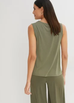 Mujer bonprix bonprix Top con lazo