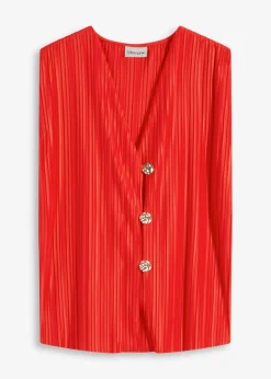 bonprix bonprix Camisetas>Top con plisado fresa