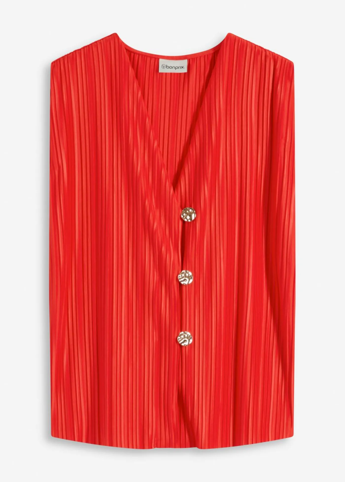 bonprix bonprix Camisetas>Top con plisado fresa