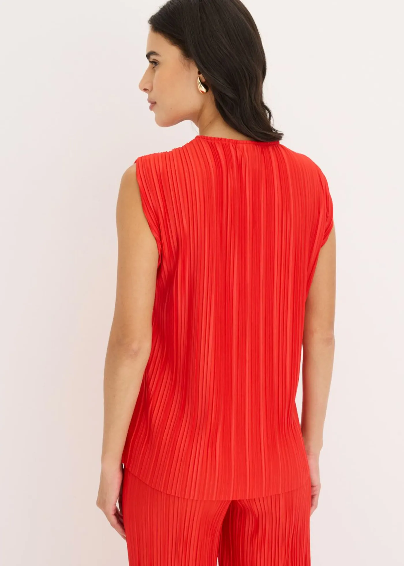 bonprix bonprix Camisetas>Top con plisado fresa