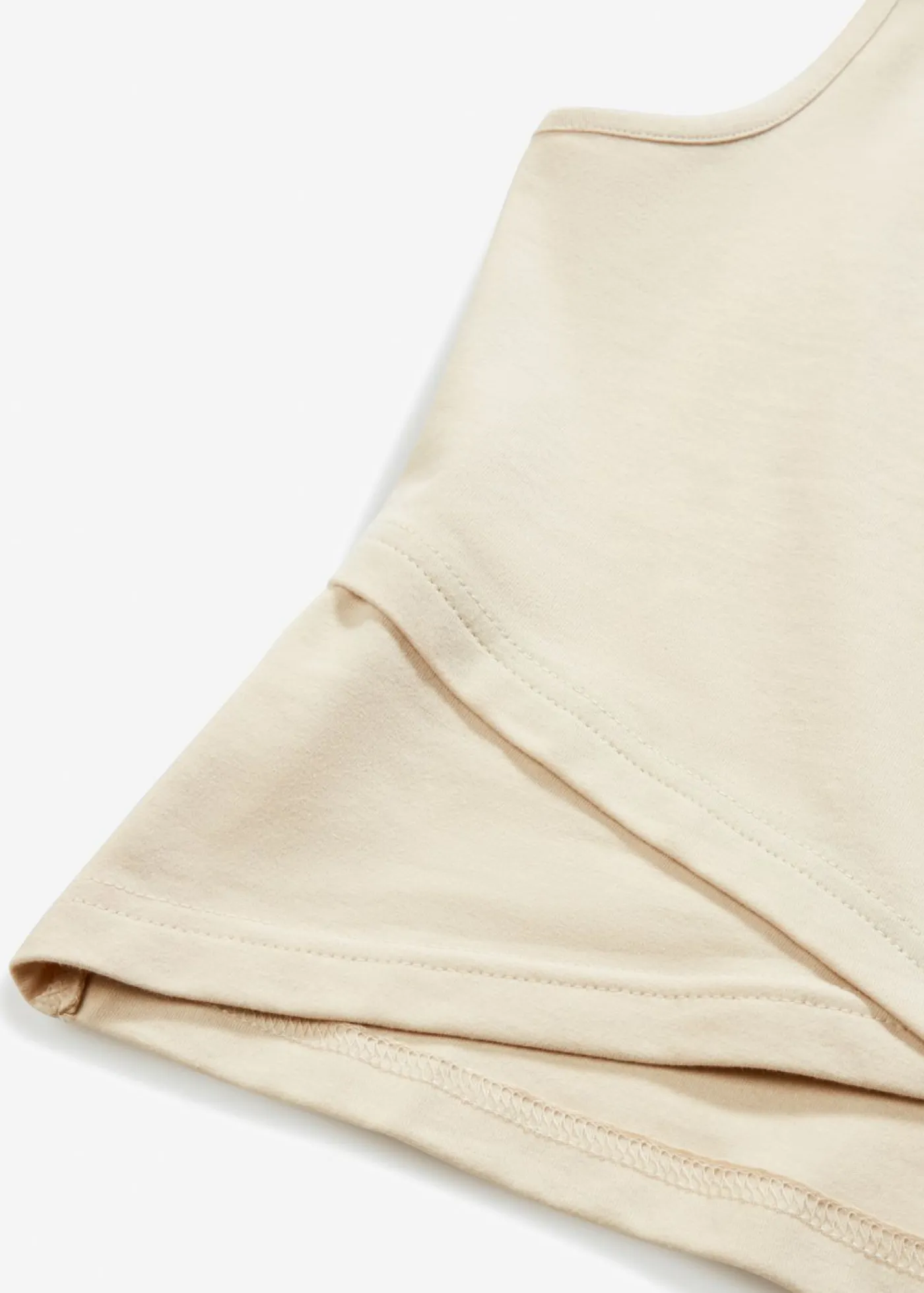 Mujer bonprix bonprix Top corto de suave mezcla de algodón