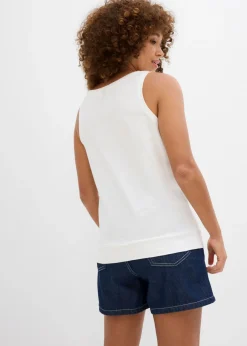 Mujer bonprix bonprix Top de algodón orgánico puro (2 unidades)