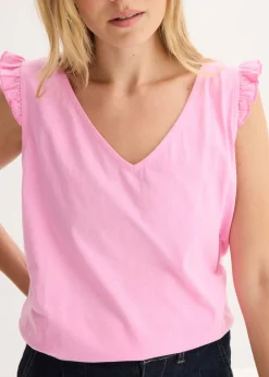 Mujer bonprix bonprix Top de algodón orgánico puro