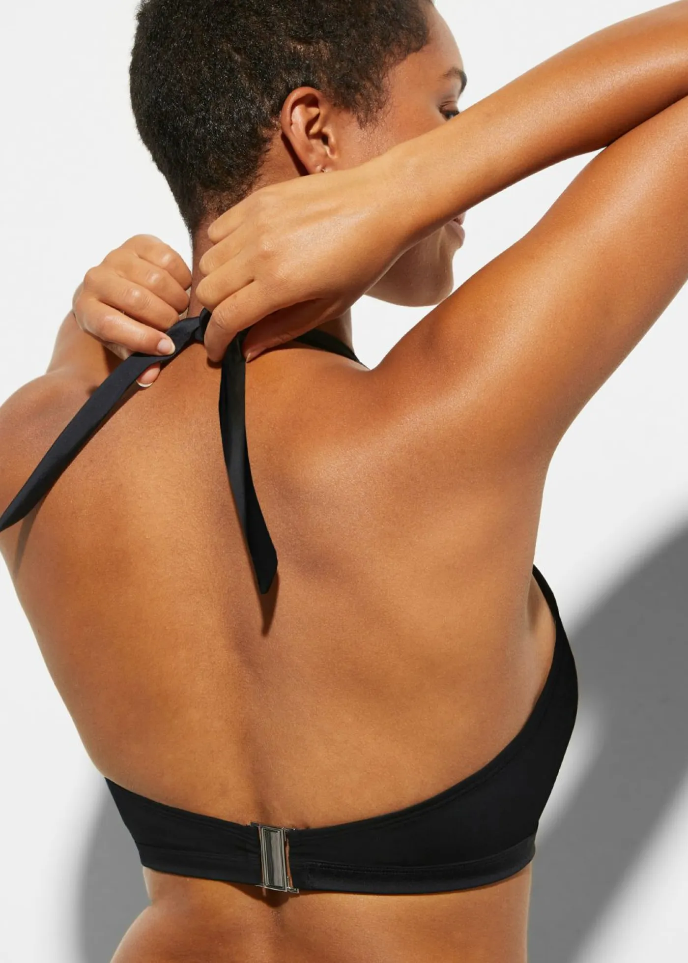 Mujer bonprix bonprix Top de bikini anudado al cuello