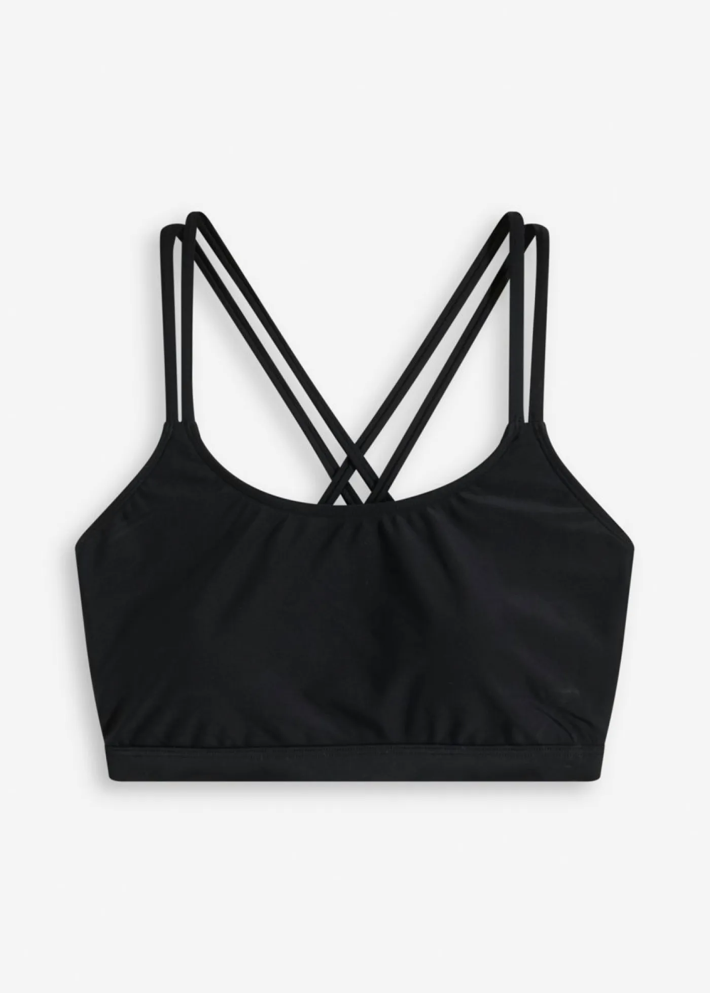 Mujer bonprix bonprix Top de bikini bustier con tirantes cruzados