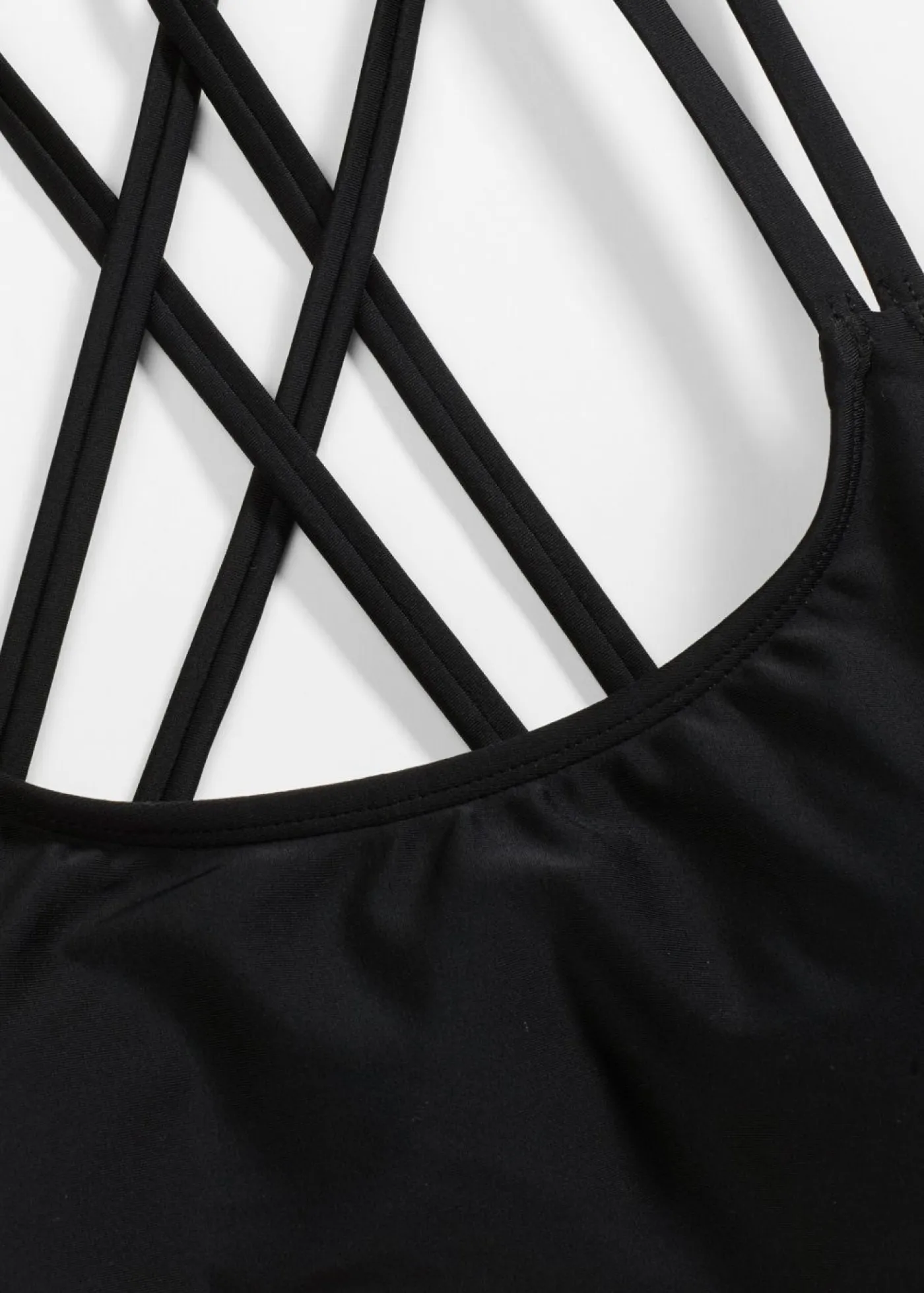 Mujer bonprix bonprix Top de bikini bustier con tirantes cruzados