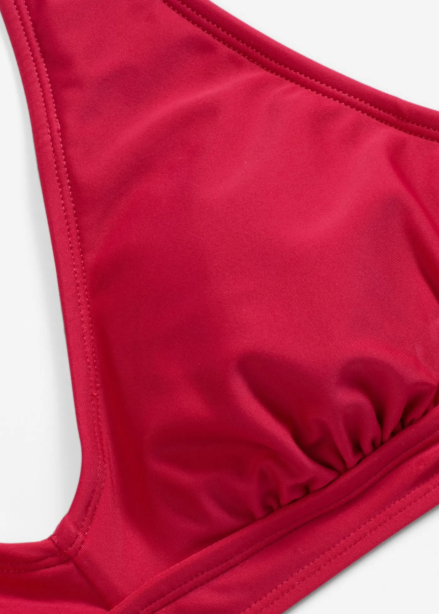 bonprix bonprix Conjuntos De Traje De Baño|Bikinis>Top de bikini halter con escote en V fucsia