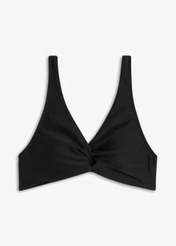 Mujer bonprix bonprix Top de bikini tipo bustier con detalle anudado