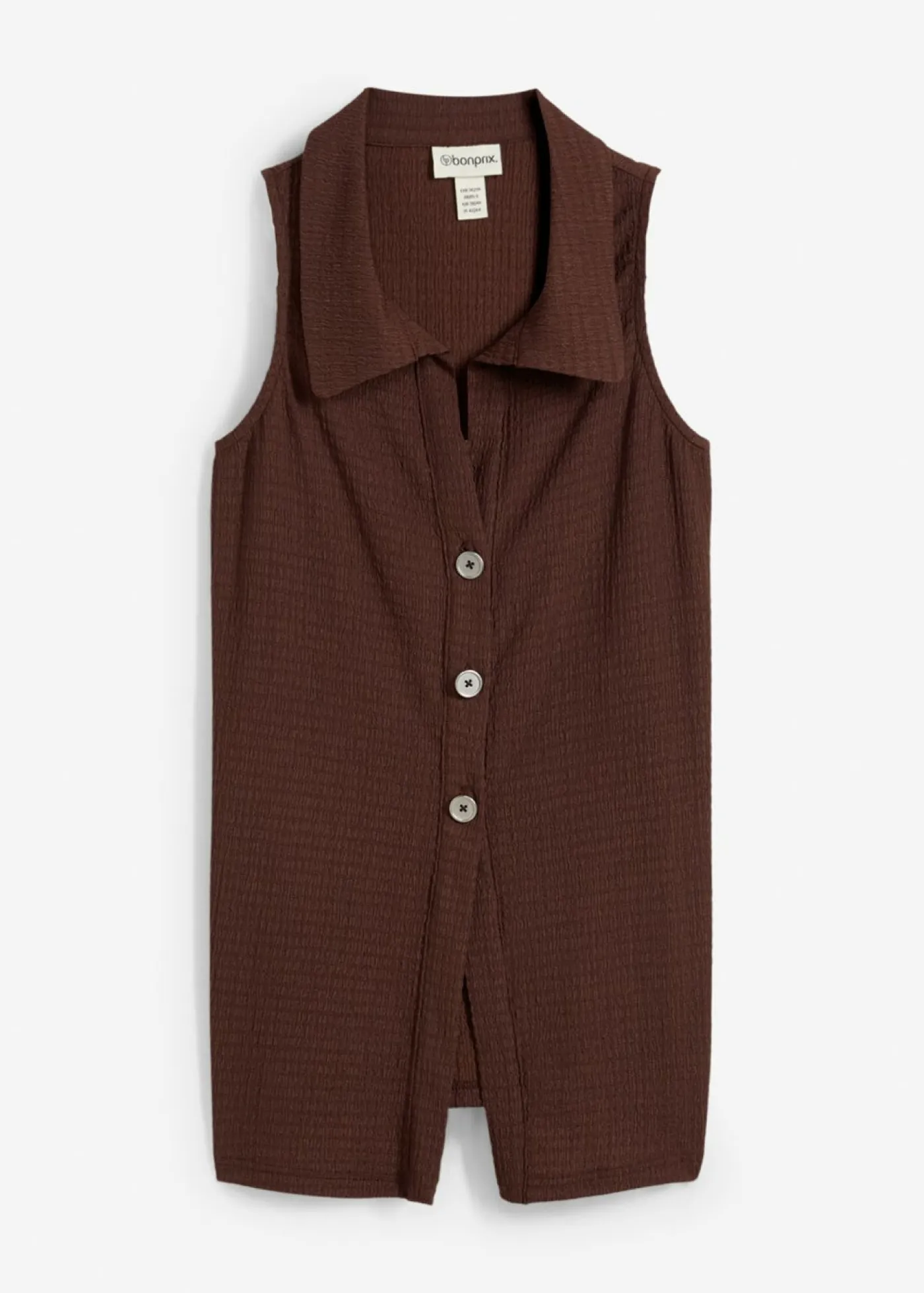 Mujer bonprix bonprix Top de crepé estructurado