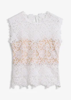 Mujer bonprix bonprix Top de encaje