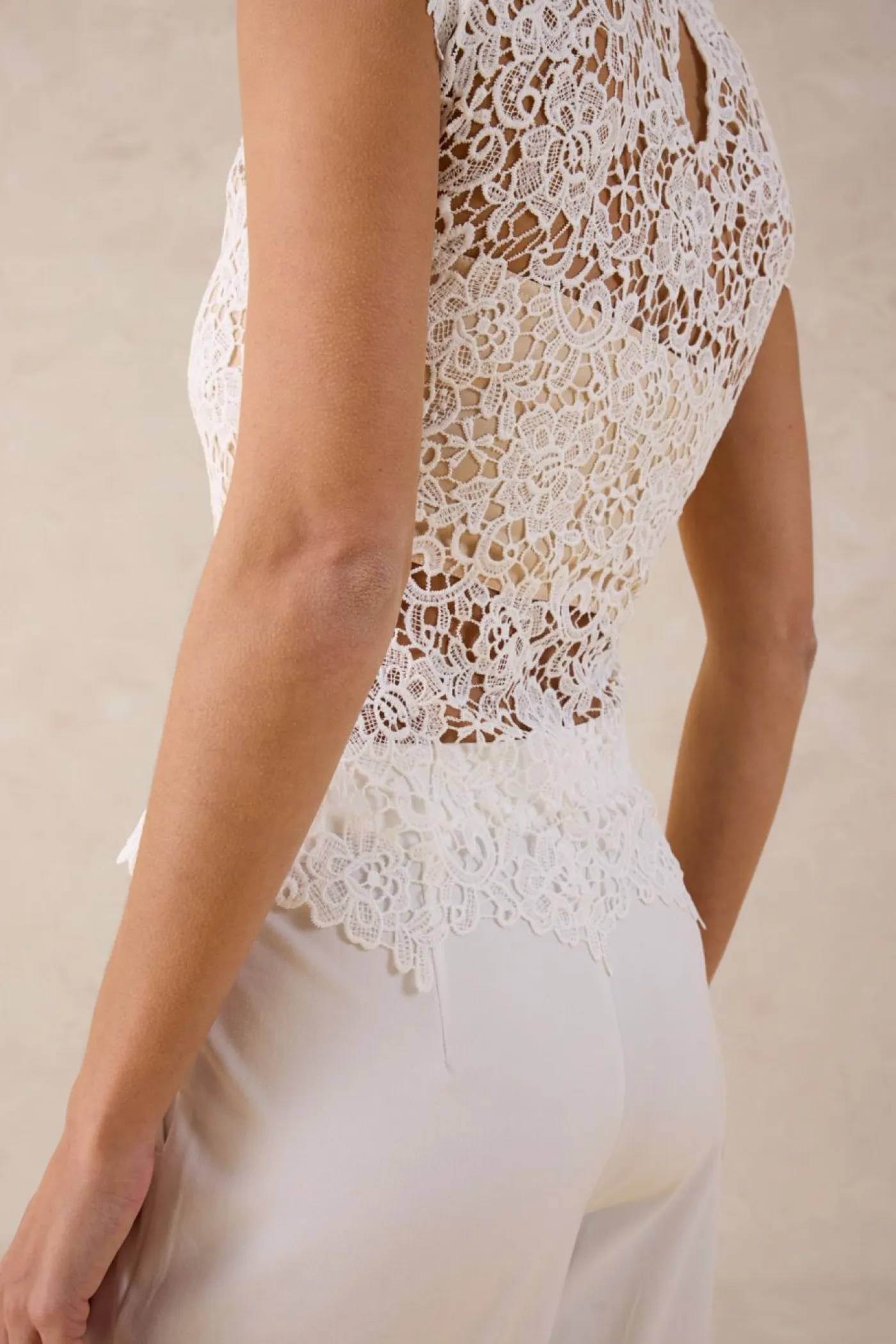 Mujer bonprix bonprix Top de encaje