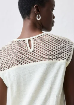 Mujer bonprix bonprix Top de lino puro