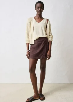 Mujer bonprix bonprix Top de lino puro