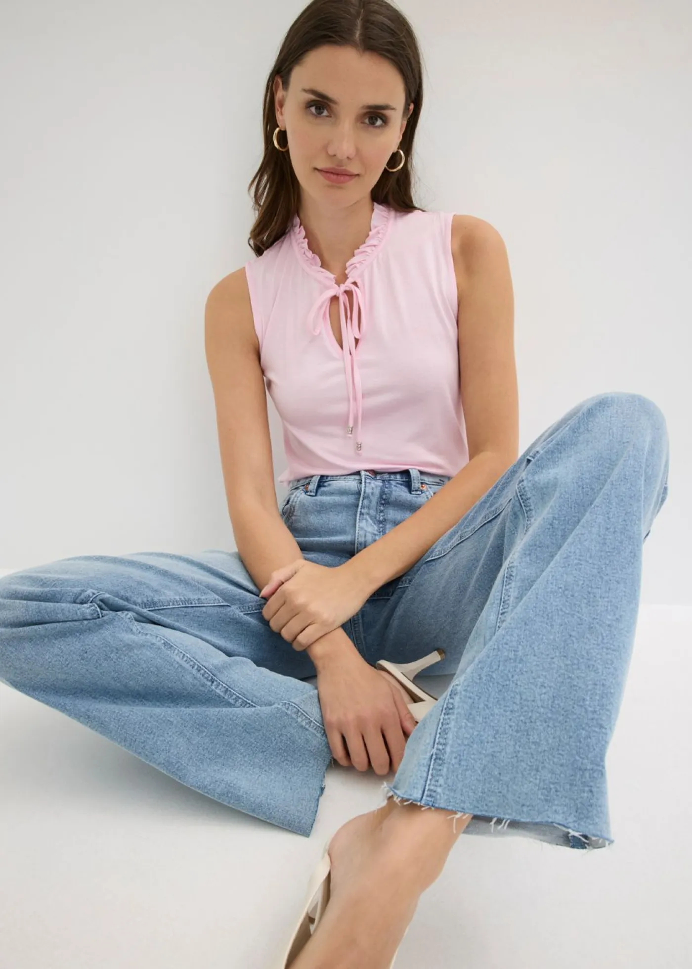 Mujer bonprix bonprix Top de mezcla de viscosa