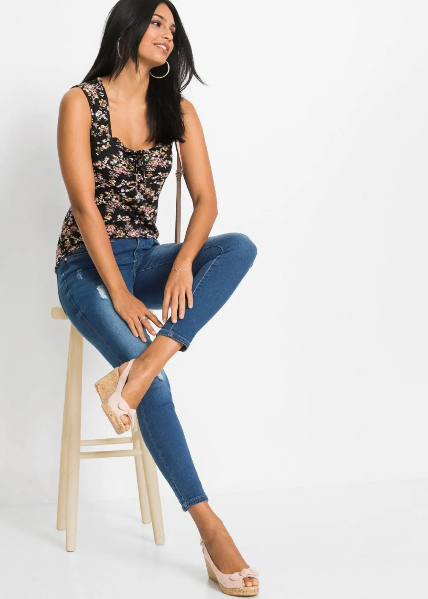 Mujer bonprix bonprix Top de mezcla de viscosa