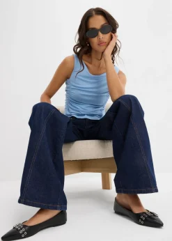 Mujer bonprix bonprix Top de mezcla de viscosa suave