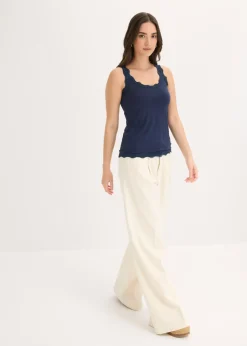 Mujer bonprix bonprix Top de mezcla de viscosa suave (2 unidades)