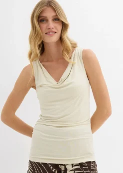 Mujer bonprix bonprix Top de mezcla de viscosa suave