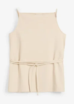 bonprix bonprix Conjuntos De Ropa|Esenciales>Top de piqué gris guijarro