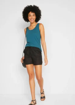 Mujer bonprix bonprix Top de punto de algodón orgánico puro