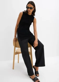 Mujer bonprix bonprix Top de punto de mezcla de viscosa