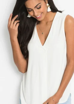 Mujer bonprix bonprix Top de suave mezcla de viscosa