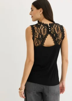 Mujer bonprix bonprix Top de suave mezcla de viscosa