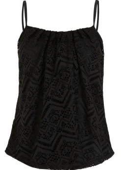 Mujer bonprix bonprix Top de tankini de encaje