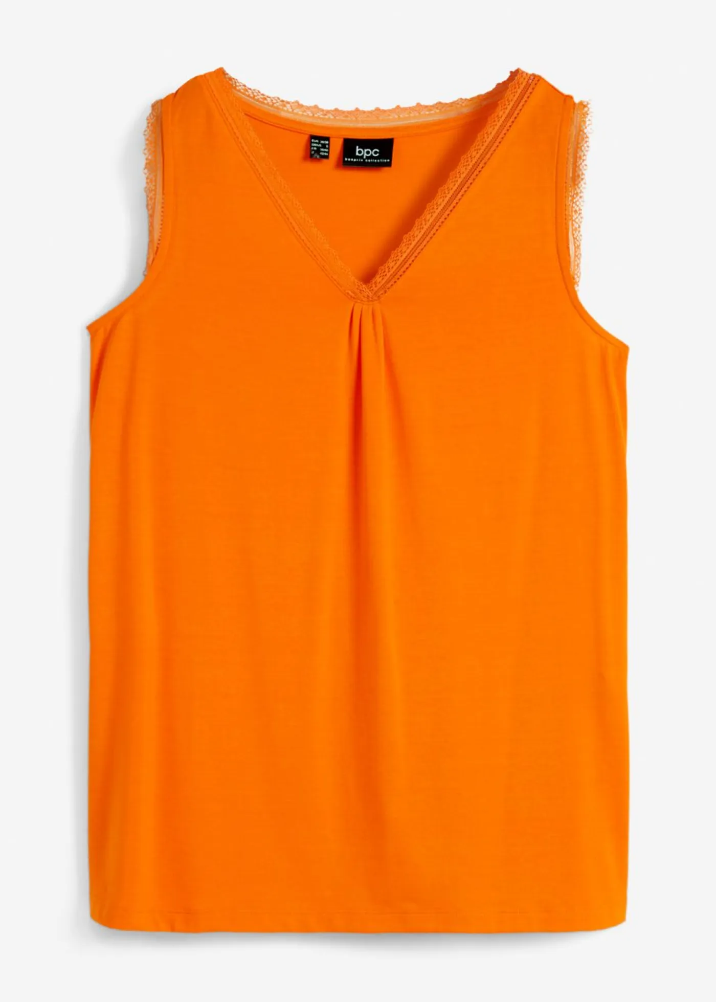 Mujer bonprix bonprix Top de viscosa con encaje