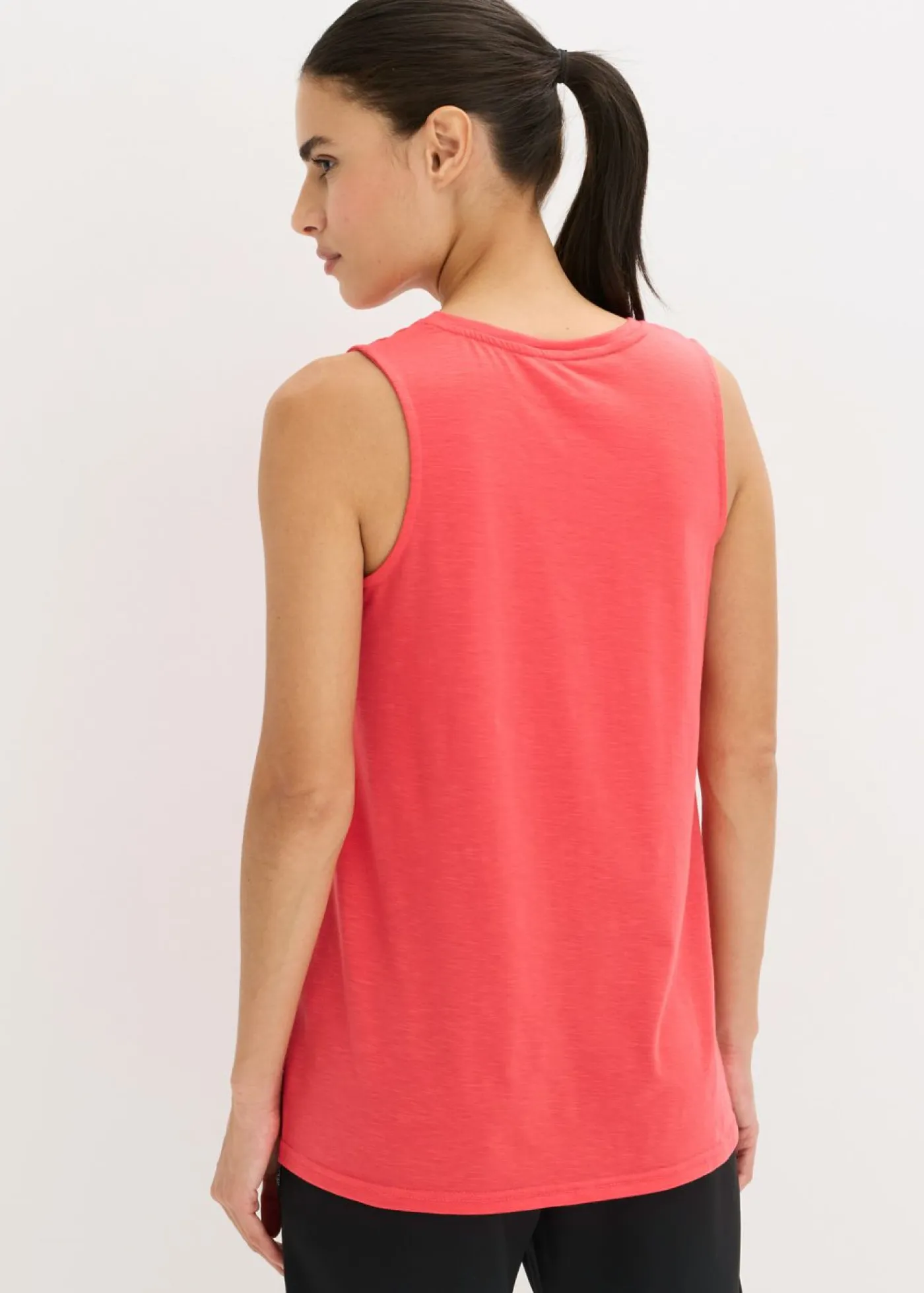 bonprix bonprix Ropa Deportiva|Camisetas>Top funcional (2 unidades) de secado rápido negro-rosa paraíso