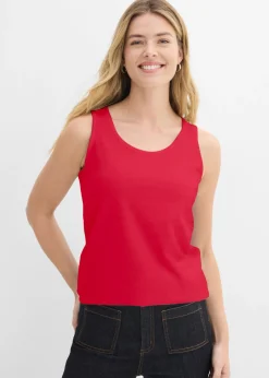 Mujer bonprix bonprix Top largo de algodón orgánico puro (5 unidades)