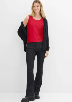 Mujer bonprix bonprix Top largo de algodón orgánico puro (5 unidades)