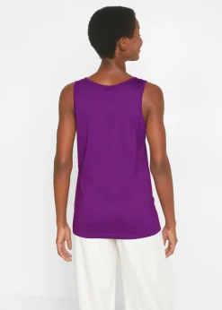 Mujer bonprix bonprix Top largo de algodón orgánico puro (5 unidades)