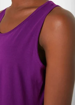 Mujer bonprix bonprix Top largo de algodón orgánico puro (5 unidades)