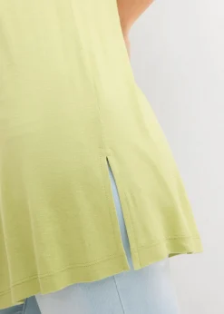 Mujer bonprix bonprix Top largo en mezcla de viscosa y lino