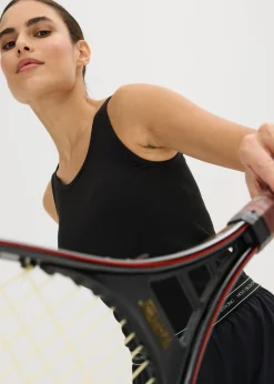 Mujer bonprix bonprix Top largo sin costuras de canalé