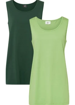 Mujer bonprix bonprix Top largo (2 unidades)