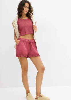 Mujer bonprix bonprix Top sin mangas de algodón orgánico puro