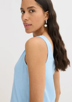 Mujer bonprix bonprix Top sin mangas de algodón orgánico puro