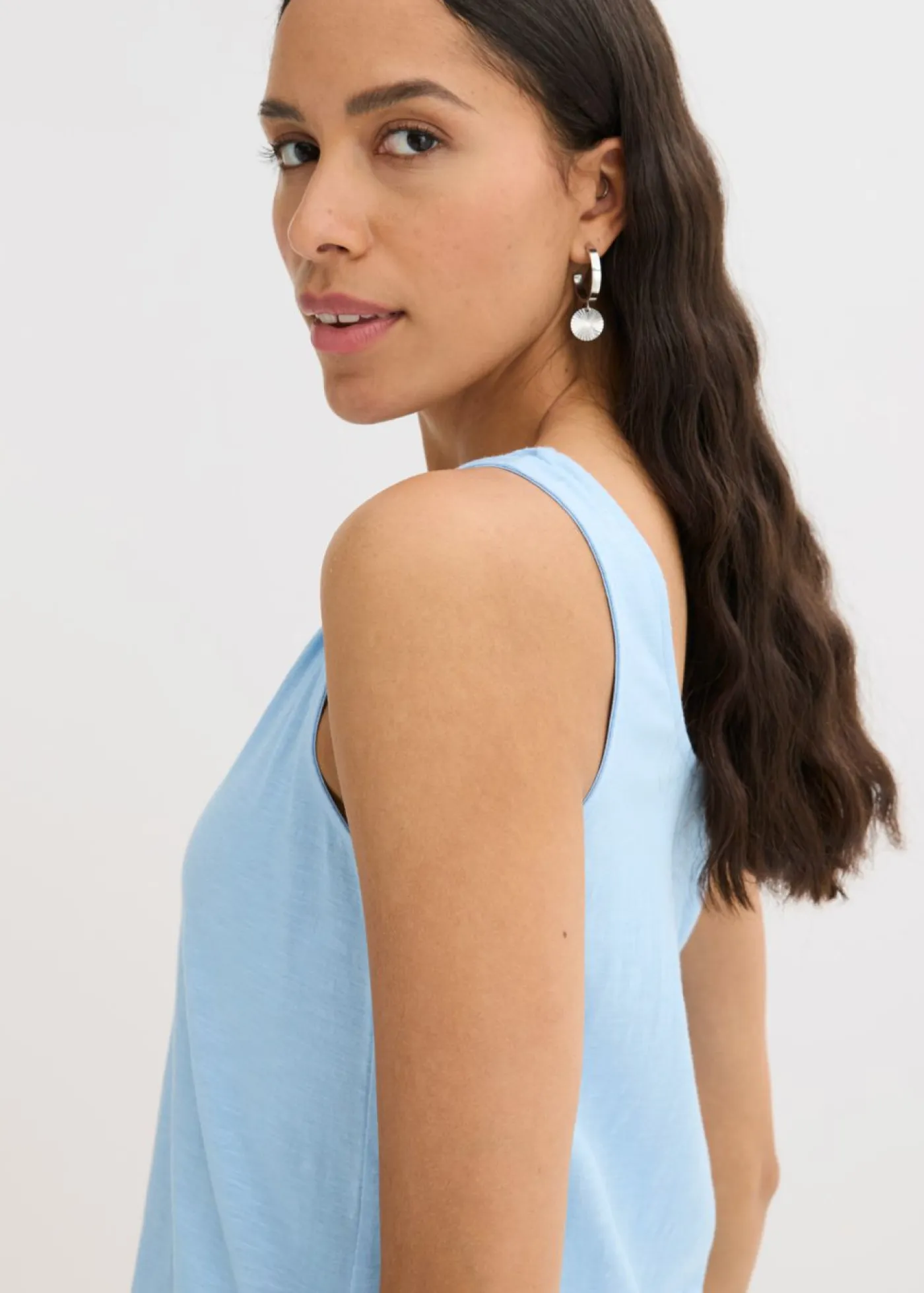 Mujer bonprix bonprix Top sin mangas de algodón orgánico puro