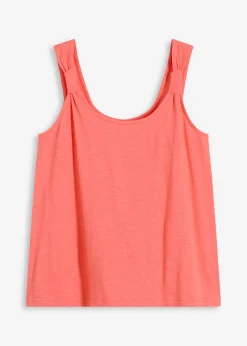 Mujer bonprix bonprix Top sin mangas de algodón orgánico puro