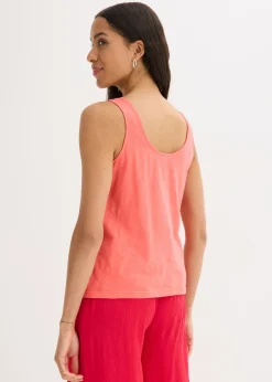 Mujer bonprix bonprix Top sin mangas de algodón orgánico puro