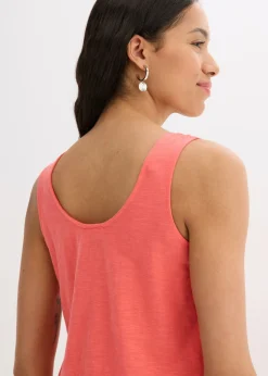 Mujer bonprix bonprix Top sin mangas de algodón orgánico puro