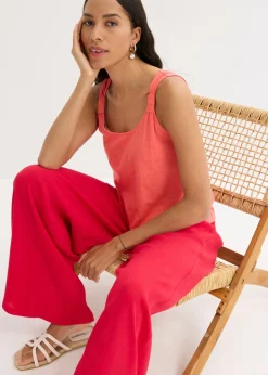 Mujer bonprix bonprix Top sin mangas de algodón orgánico puro