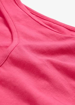 bonprix bonprix Camisetas Interiores|Básicos>Top sin mangas elástico (2 unidades) Azul marino + fucsia