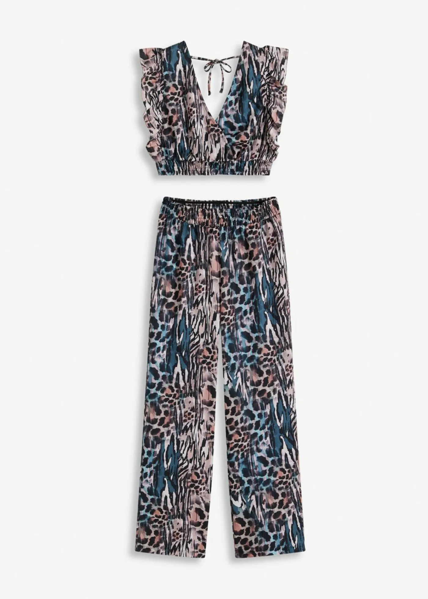 Mujer bonprix bonprix Top y pantalón (2 piezas)